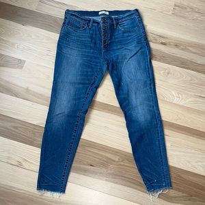 Madewell skinny jeans size 32